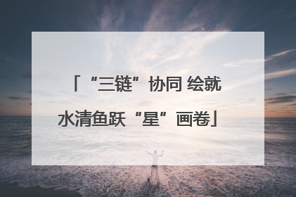 “三链”协同 绘就水清鱼跃“星”画卷