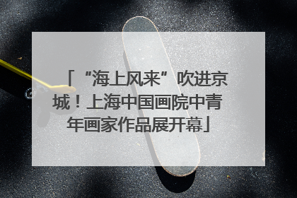 “海上风来”吹进京城！上海中国画院中青年画家作品展开幕