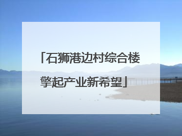 石狮港边村综合楼擎起产业新希望