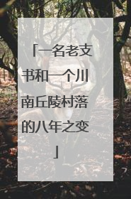 一名老支书和一个川南丘陵村落的八年之变