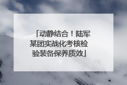 动静结合！陆军某团实战化考核检验装备保养质效