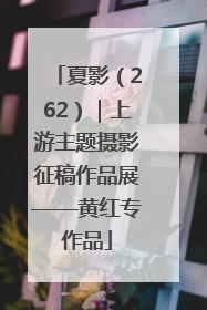 夏影（262）｜上游主题摄影征稿作品展——黄红专作品