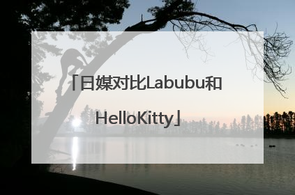 日媒对比Labubu和HelloKitty
