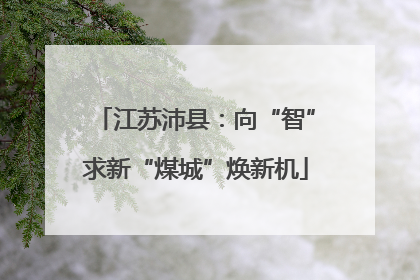 江苏沛县：向“智”求新“煤城”焕新机