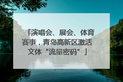 演唱会、展会、体育赛事，青岛高新区激活文体“流量密码”