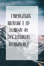 聚焦高质量发展丨多元驱动 老汉口出新出彩强商业