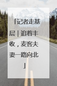记者走基层｜追着丰收，麦客夫妻一路向北