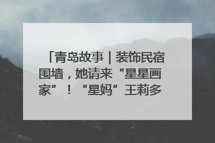 青岛故事｜装饰民宿围墙，她请来“星星画家”！“星妈”王莉多年探索孤独症融合教育，把民宿打造成特殊儿童活动站