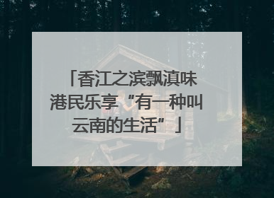 香江之滨飘滇味 港民乐享“有一种叫云南的生活”