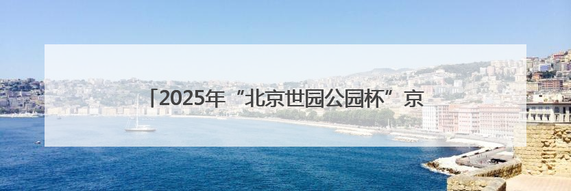 2025年“北京世园公园杯”京张公路自行车公开赛第二站举行