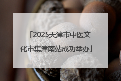 2025天津市中医文化市集津南站成功举办