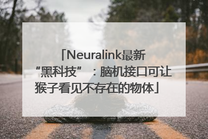 Neuralink最新“黑科技”：脑机接口可让猴子看见不存在的物体