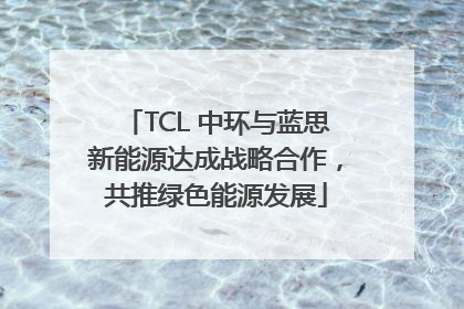 TCL 中环与蓝思新能源达成战略合作，共推绿色能源发展